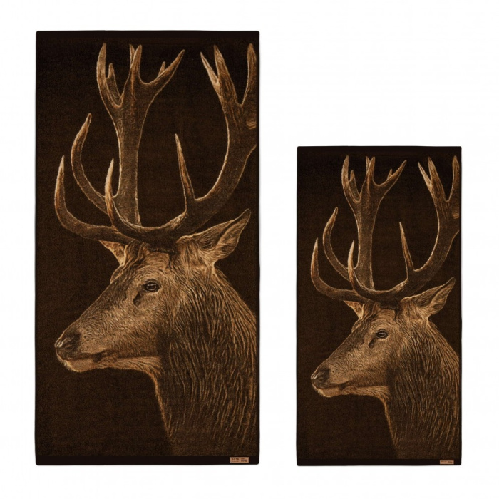 Ręcznik ZWOLTEX JELEŃ brązowy